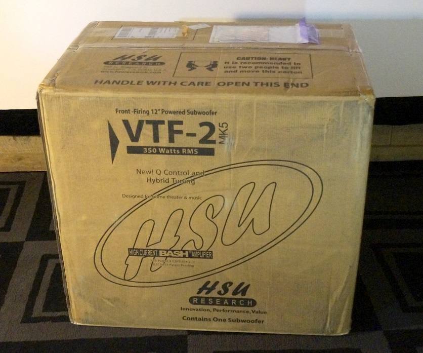 Hsu Research VTF-2 mk5 Subwoofer Review | Audioholics